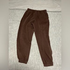Garage Chocolate Brown Sweatpants